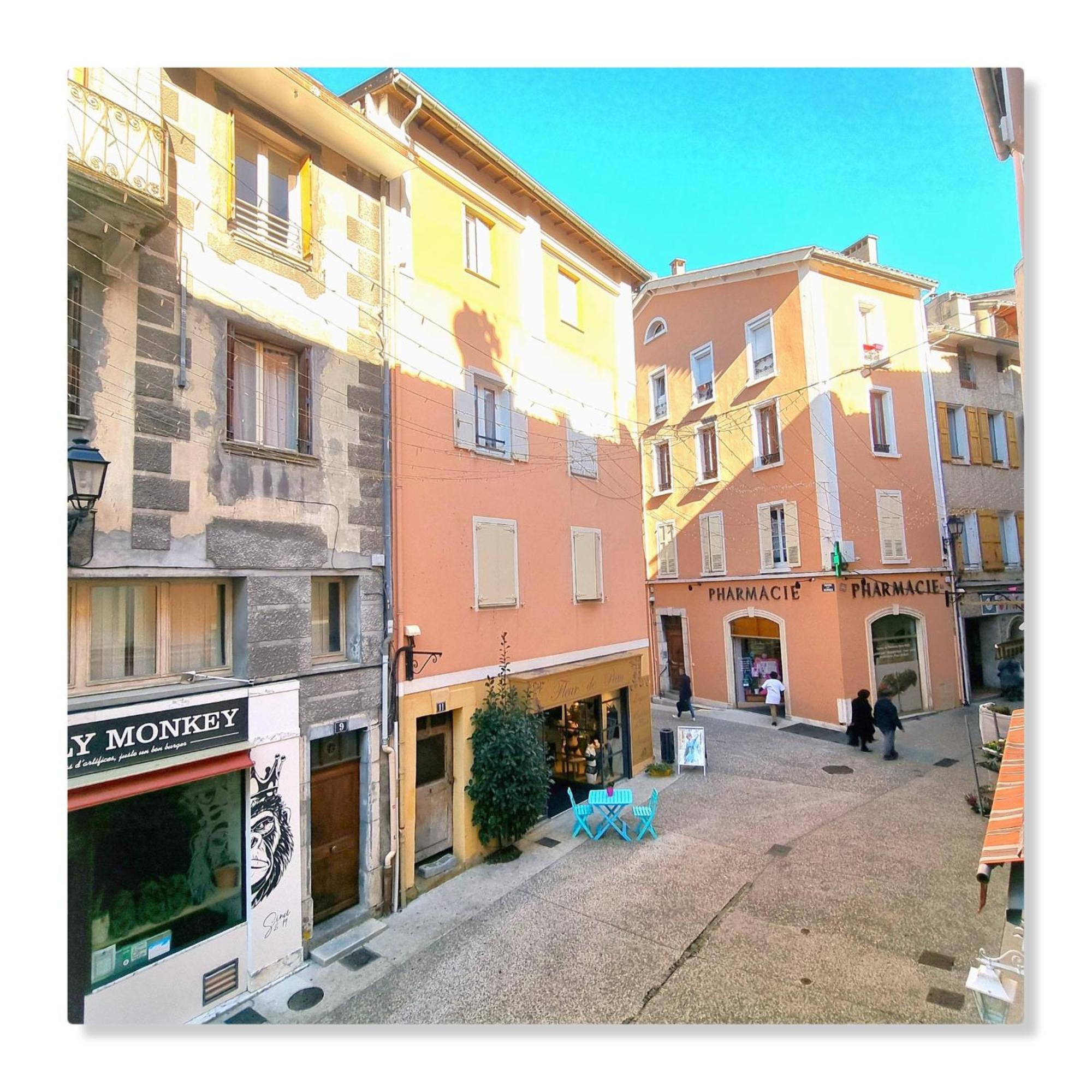 Coeur De Ville, T2, Rue Pietonne, Digne Les Bains Zewnętrze zdjęcie